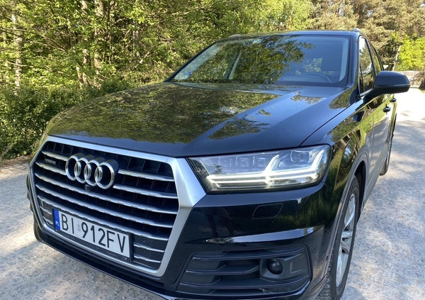 Audi Q7 cena 164900 przebieg: 181000, rok produkcji 2018 z Biała Rawska małe 781